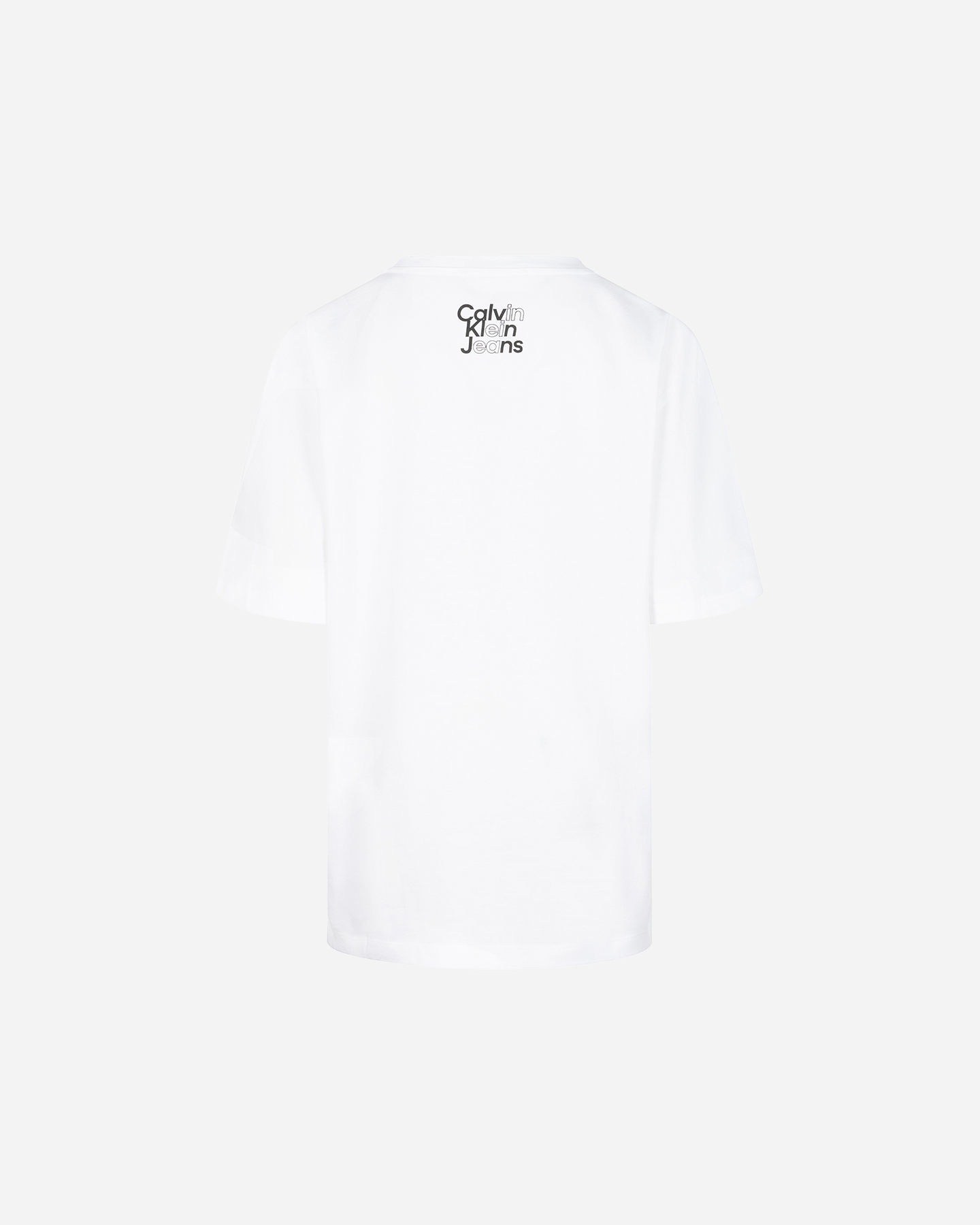T-shirt CALVIN KLEIN JEANS MAXI LOGO JR - Bianco - 1 | Cisalfa Sport